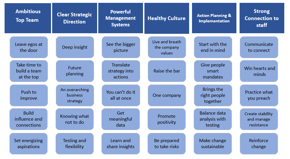 Adapted from De Prins et al (2018) Six Batteries of Change.  Vlerick Business School Press. 