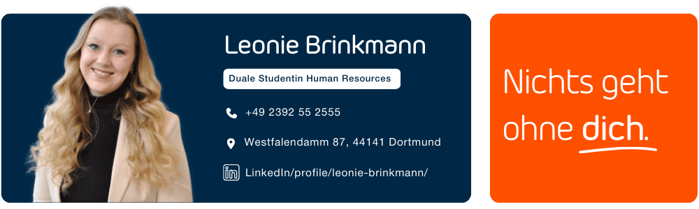 Visitenkarte Leonie Brinkmann