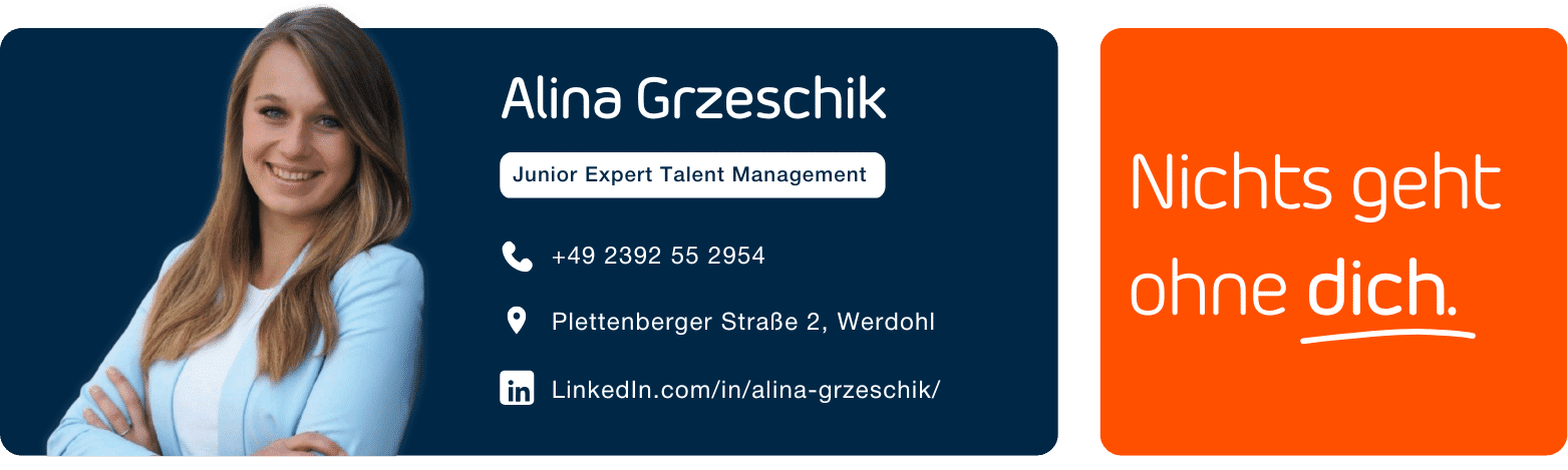 Visitenkarte Alina Grzeschik